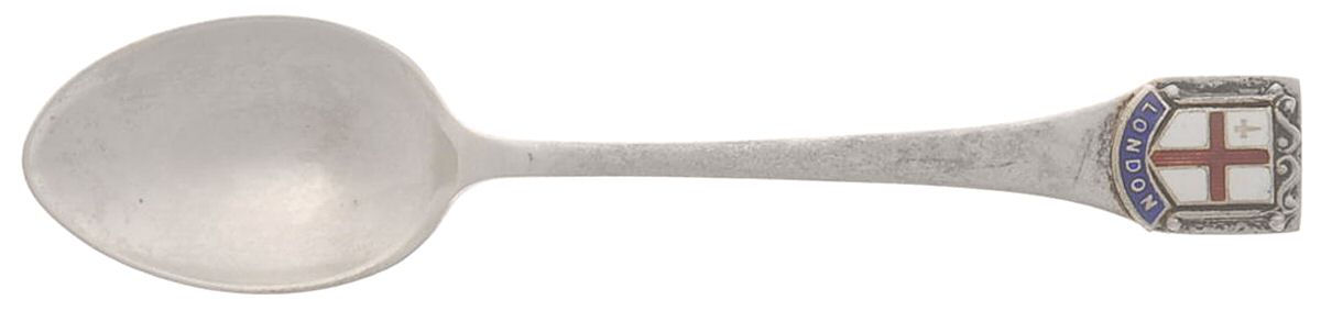 England Souvenir Spoons(Sterling) Demitasse Spoon by Unknown Mfg Silver-1