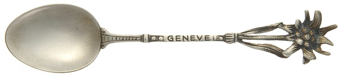Switzerland Souvenir Spoons (Sterling) Demitasse Spoon by Unknown Mfg Silver-1