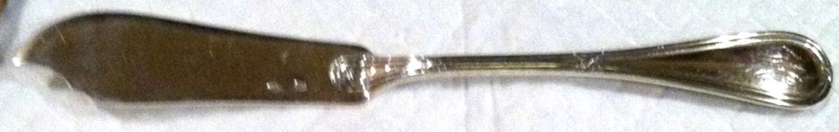 UNF1391 (Stainless) Flat Handle Master Butter Knife by Unknown Mfg Silver-1
