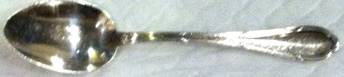 UNF1391 (Stainless) Demitasse Spoon by Unknown Mfg Silver-1