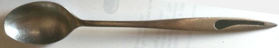 UNF1394 (Stainless) Iced Tea Spoon by Unknown Mfg Silver-1