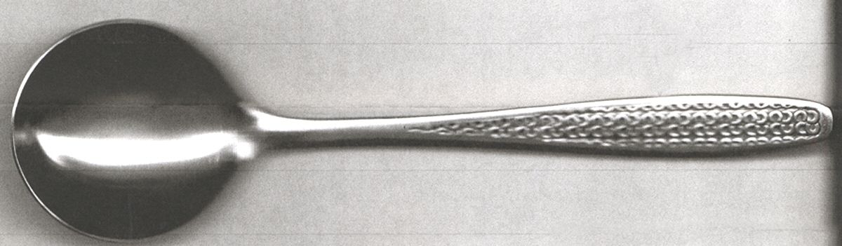 UNF2022 (Stainless) Round Bowl Soup Spoon (Cream Soup) by Unknown Mfg Silver-1