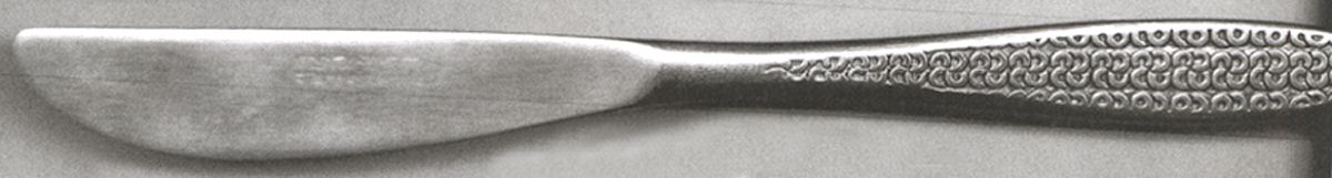 UNF2022 (Stainless) Modern Solid Knife by Unknown Mfg Silver-1