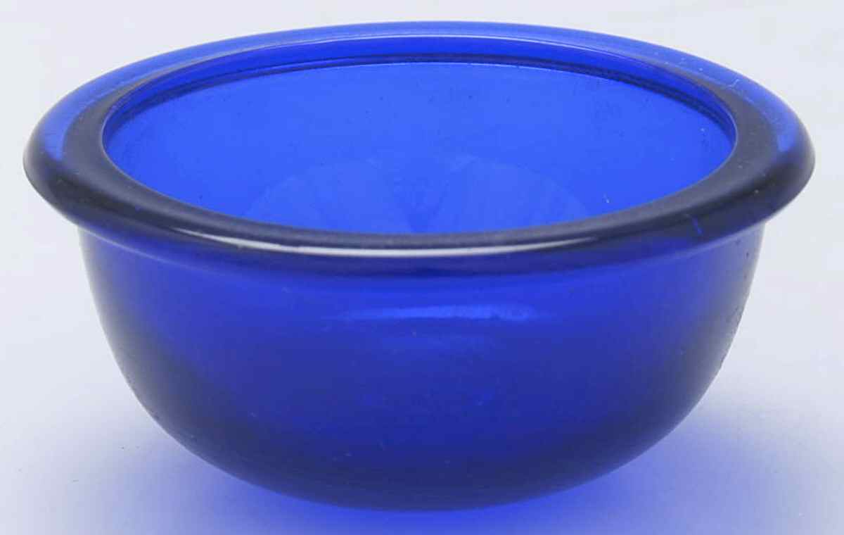 7597 (Sterling, Hollowware) Cobalt Blue Salt Seller Liner by Unknown Manufacturer-1