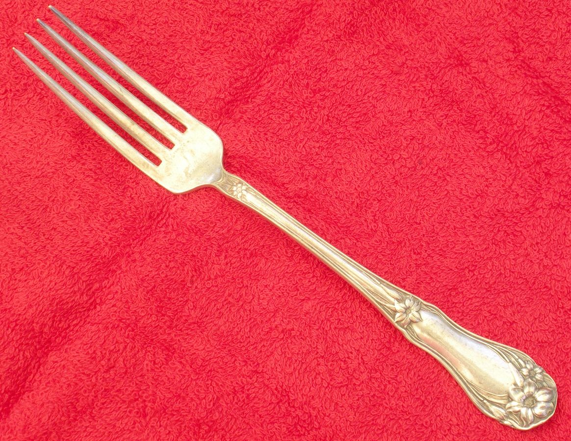 UNF2027 (Silverplate) Fork by Unknown Mfg Silver-1