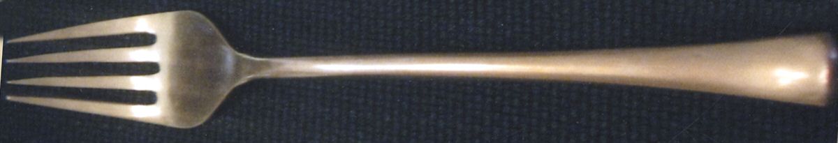 UNF1403 (Bronzeware) Fork by Unknown Mfg Silver-1