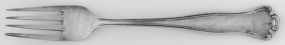 UNF2034(Silverplate) Individual Salad Fork by Unknown Mfg Silver-1