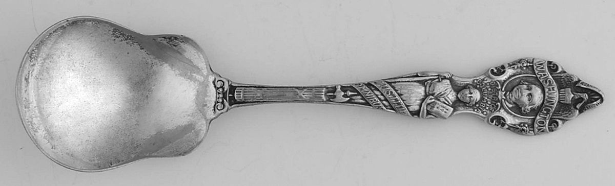 Souvenir Spoons Miscellaneous Souvenir Spoon by Unknown Mfg Silver-1