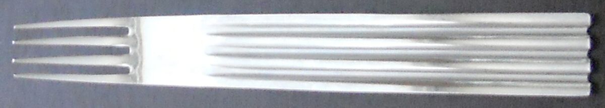 Channel (Stainless) Fork by Unknown Mfg Silver-1