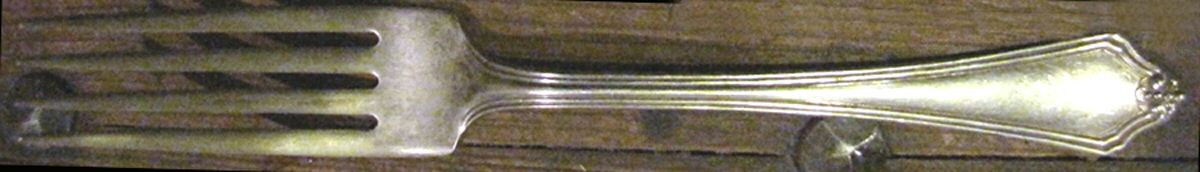 UNF1415 (Silverplate) Fork by Unknown Mfg Silver-1