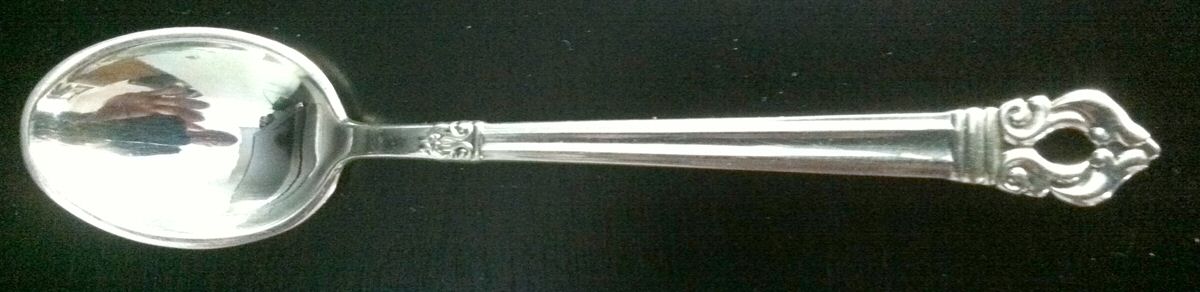UNF1418 (Sterling) Demitasse Spoon by Unknown Mfg Silver-1