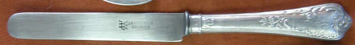 800-151 (Sterling) Hollow Handle Butter Spreader by Unknown Mfg Silver-1