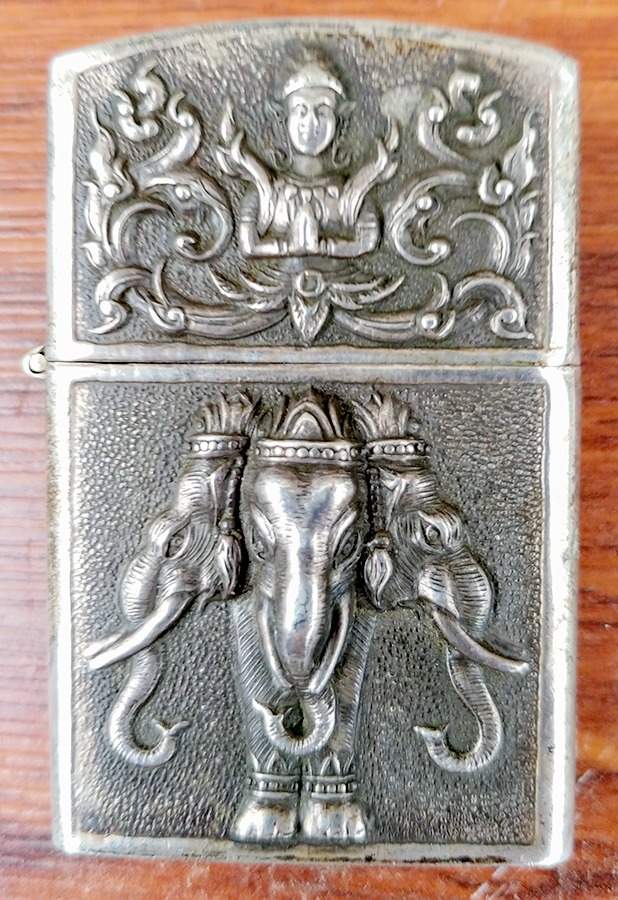 Siam Style Sterling Hollowware Lighter by Unknown Manufacturer-1