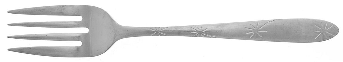 UNF1433 (Stainless) Individual Salad Fork by Unknown Mfg Silver-1
