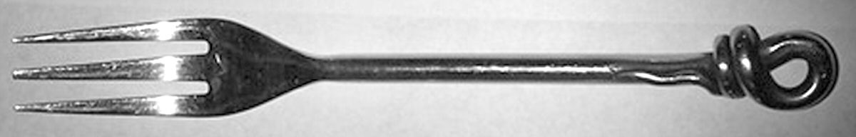 Knot (Stainless) Fork by Primitive Artisans-1