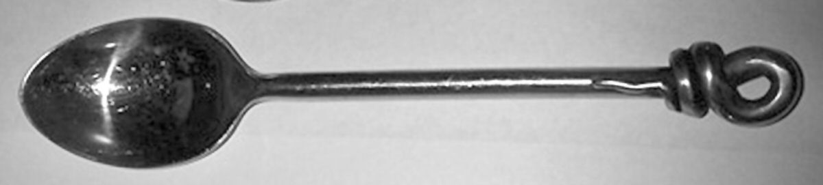 Knot (Stainless) Place/Oval Soup Spoon by Primitive Artisans-1