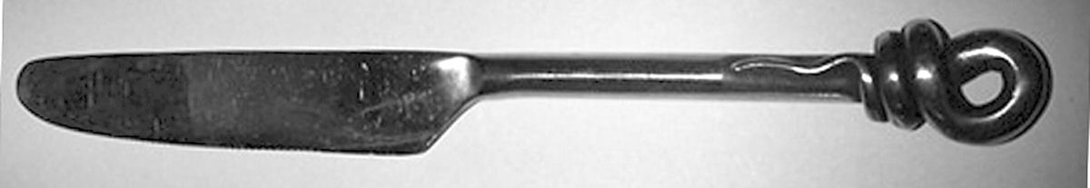 Knot (Stainless) New French Solid Knife by Primitive Artisans-1