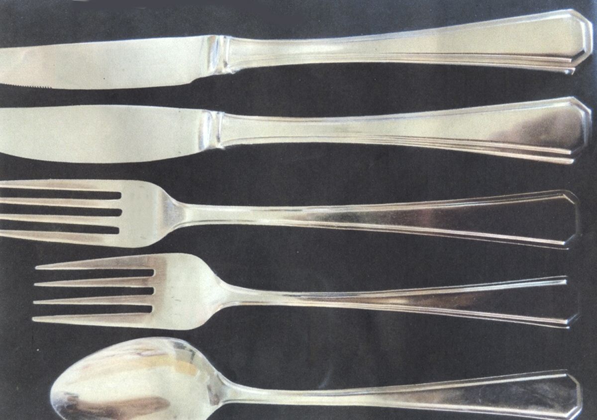 UNF1438 (Stainless) Fork by Unknown Mfg Silver-1