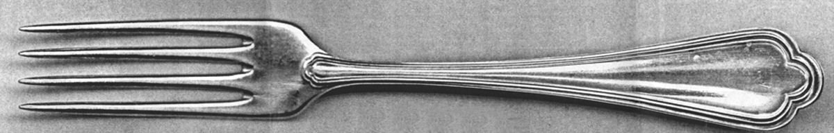 UNF1445 (Silverplate) Fork by Unknown Mfg Silver-1