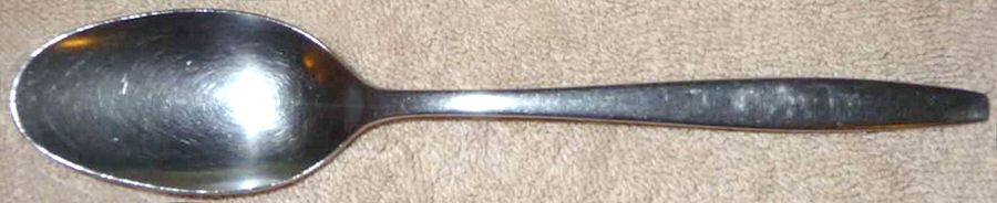 UNF1448 (Stainless) Place/Oval Soup Spoon by Unknown Mfg Silver-1