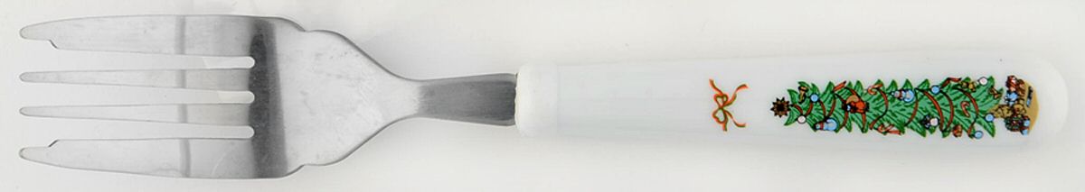 UNF2084 (Stainless) Individual Salad Fork by Unknown Mfg Silver-1