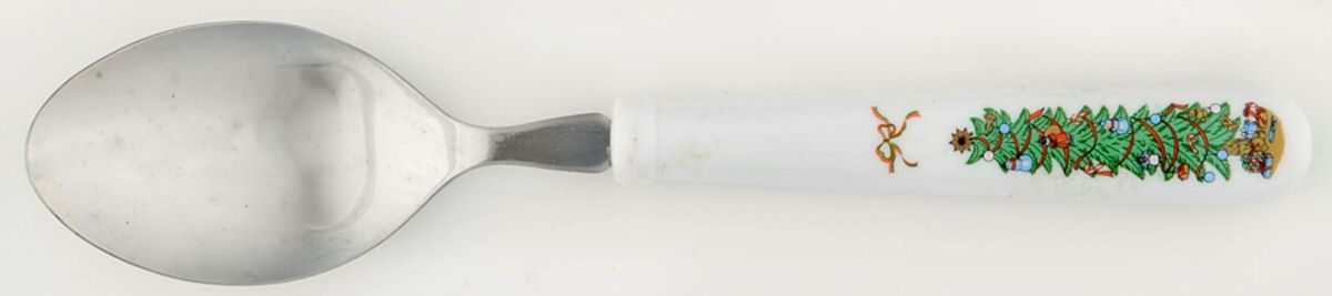 UNF2084 (Stainless) Dessert/Oval Soup Spoon by Unknown Mfg Silver-1