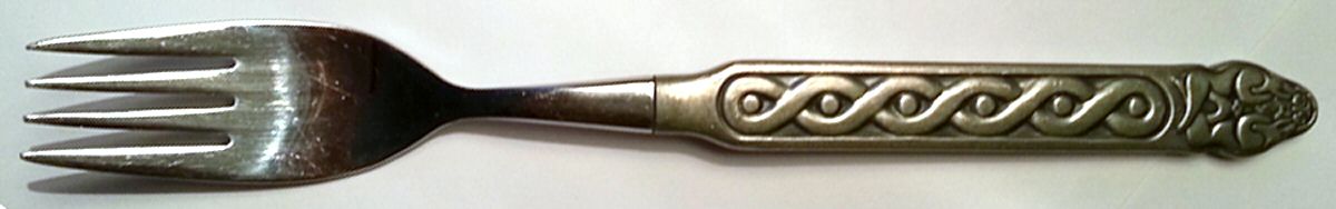 UNF1466 (Pewter) Fork by Unknown Mfg Silver-1