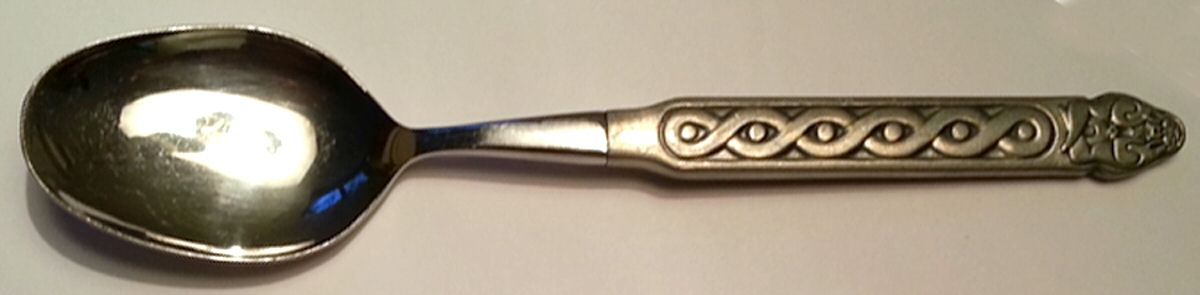 UNF1466 (Pewter) Teaspoon by Unknown Mfg Silver-1