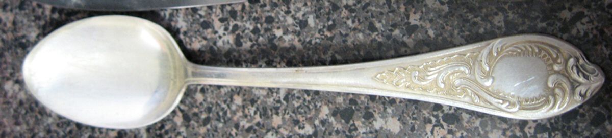 UNF1467 (Silverplate) Place/Oval Soup Spoon by Unknown Mfg Silver-1