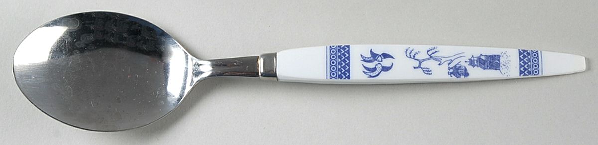 UNF2093 (Stainless) Place/Oval Soup Spoon by Unknown Mfg Silver-1