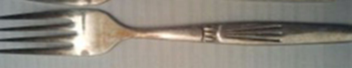 UNF2097 (Silverplate) Fork by Unknown Mfg Silver-1