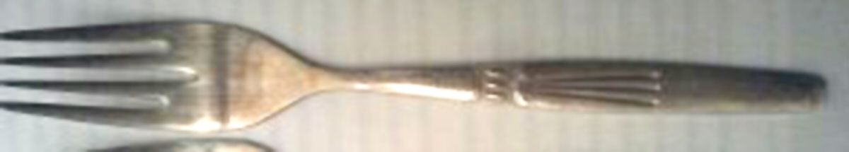 UNF2097 (Silverplate) Individual Salad Fork by Unknown Mfg Silver-1