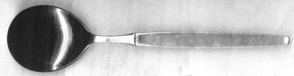 UNF2099 (Sterling) Place/Oval Soup Spoon by Unknown Mfg Silver-1