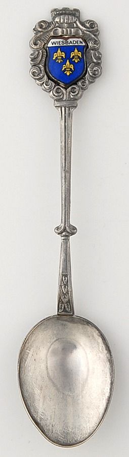 German Souvenir Spoons (Silverplate) Demitasse Spoon by Unknown Mfg Silver-1