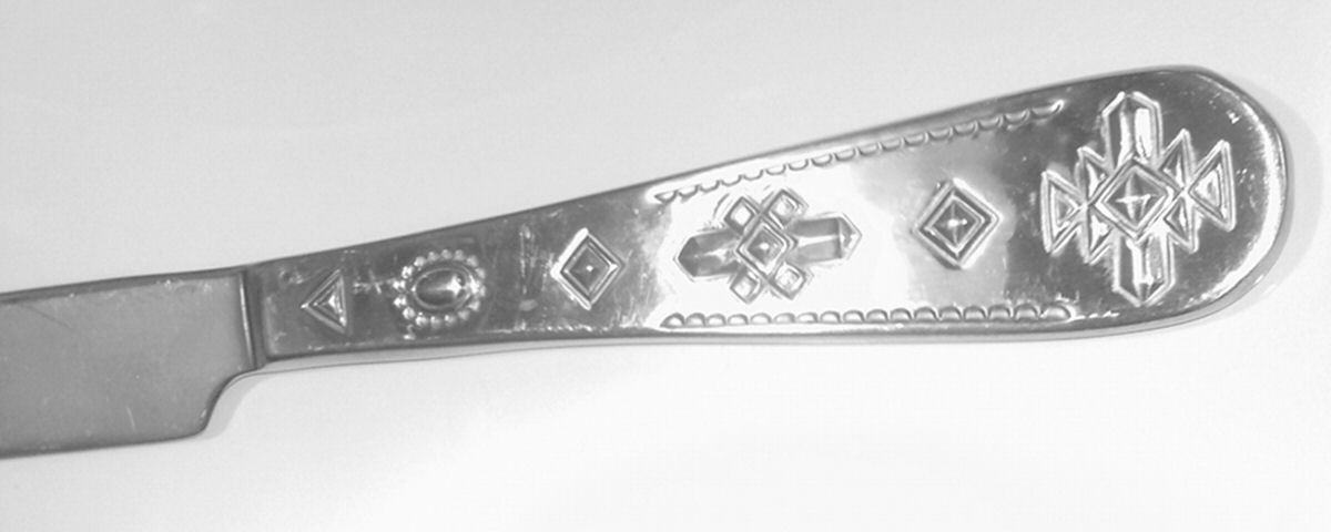 UNF2101 (Silverplate) New French Solid Knife by Unknown Mfg Silver-1