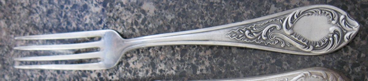 UNF1467 (Silverplate) Fork by Unknown Mfg Silver-1