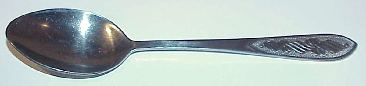 UNF2130 (Stainless) Place/Oval Soup Spoon by Unknown Mfg Silver-1