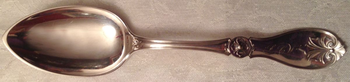 JWT8 (Coin) Tablespoon (Serving Spoon) by James Watts Silver-1