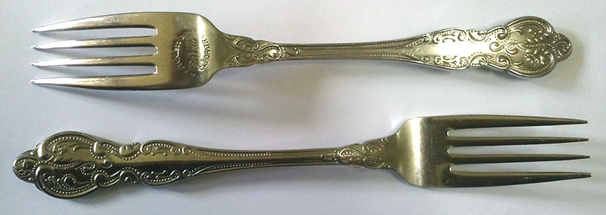 Deville (Stainless) Fork by Unknown Mfg Silver-1