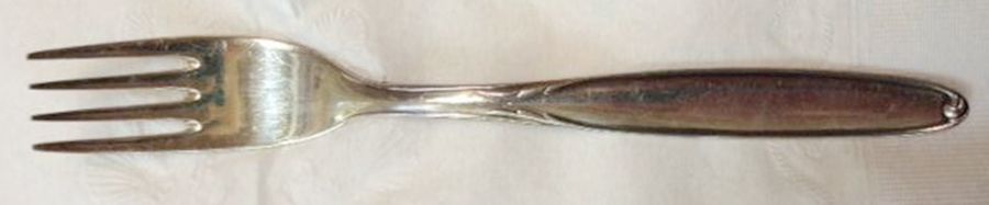 UNF2135 (Silverplate) Fork by Unknown Mfg Silver-1
