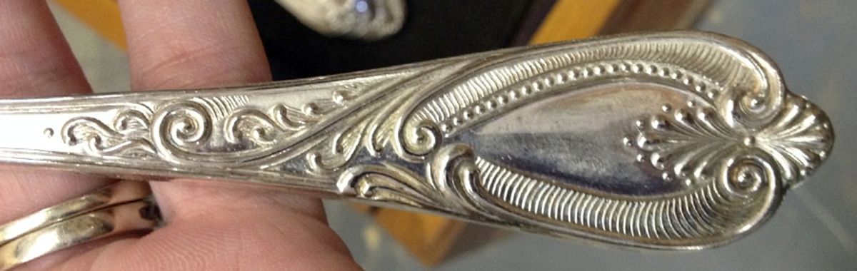 800-166 (Silverplate) Fork by Unknown Mfg Silver-1