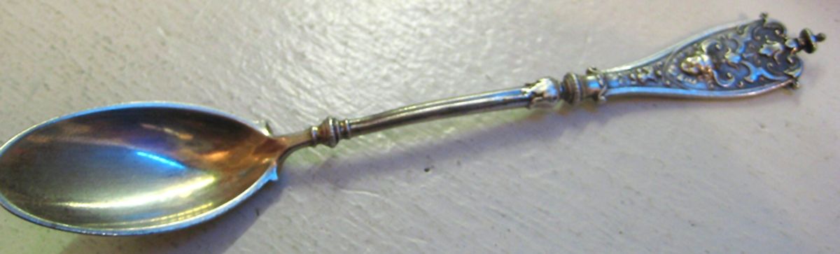 800-167 (Sterling) Teaspoon by Unknown Mfg Silver-1