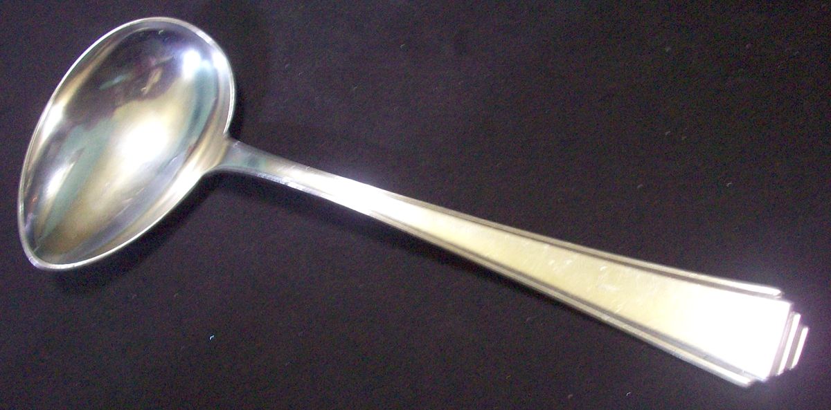 800-170 (Sterling) Right Handed Soup Spoon by Unknown Mfg Silver-1