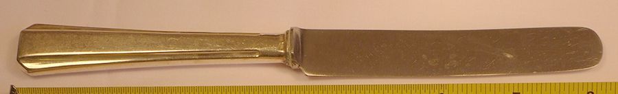 800-171 (Sterling) Old French Hollow Knife by Unknown Mfg Silver-1