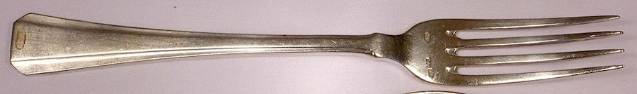 800-171 (Sterling) Fork by Unknown Mfg Silver-1