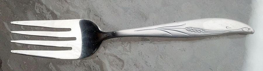 UNF747 (Stainless) Individual Salad Fork by Unknown Mfg Silver-1