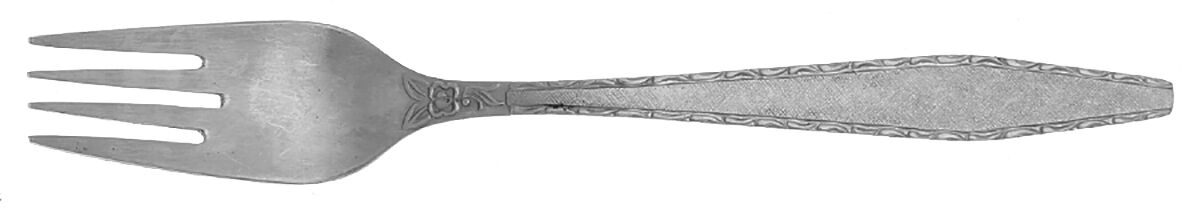 UNF2150 (Stainless) Individual Salad Fork by Unknown Mfg Silver-1