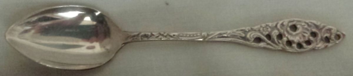 UNF2157 (Silverplate) Demitasse Spoon by Unknown Mfg Silver-1