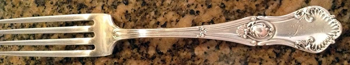 UNF2158 (Silverplate) Fork by Unknown Mfg Silver-1