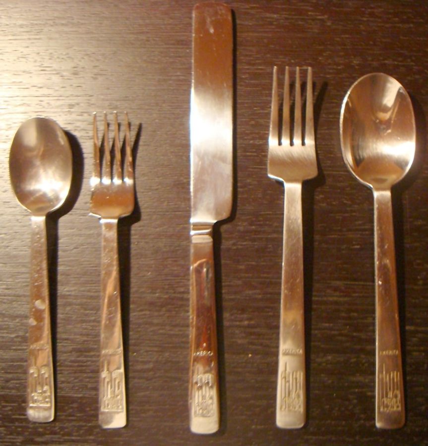 America (Stainless) Fork by Unknown Mfg Silver-1